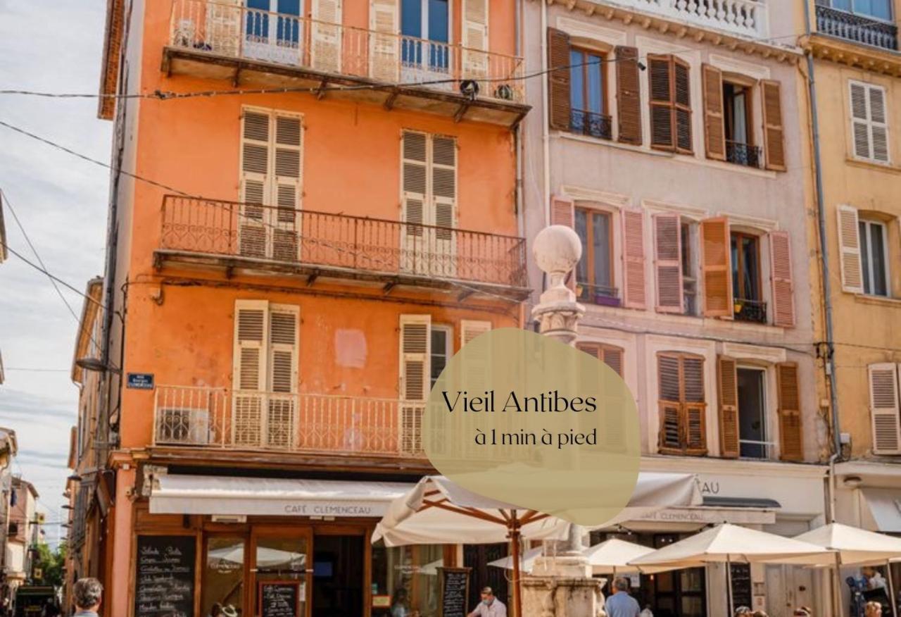 Vieil Antibes, Plage De Sable, Avec Parking Dış mekan fotoğraf